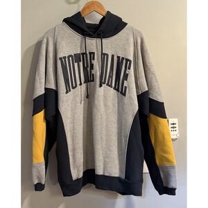 Notre Dame Galt Sand Hoodie Vintage Fighting‎ Irish Sweatshirt Large